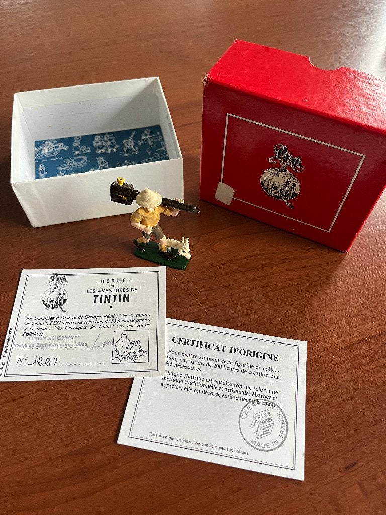 Pixi 4503 : "Tintin au congo", Collections, Enlèvement ou Envoi