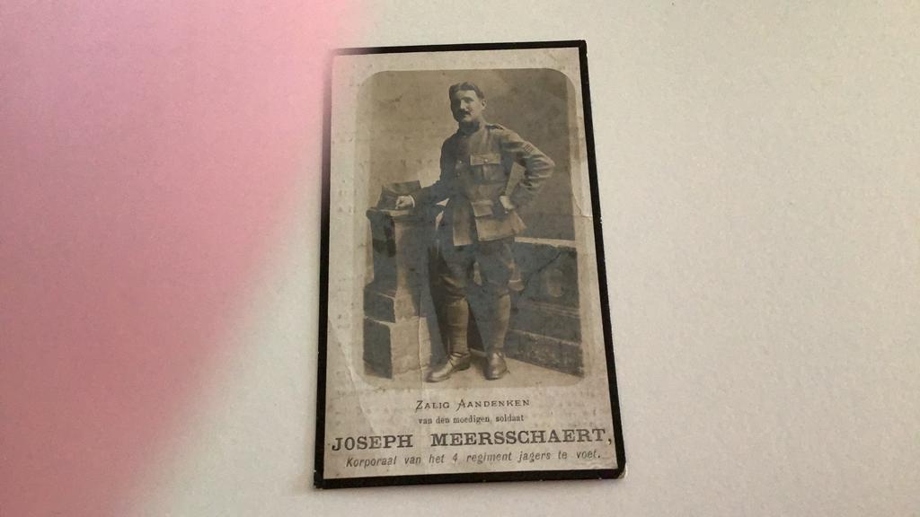 Poelcapelle, victime de guerre 1918, Collections, Enlèvement ou Envoi