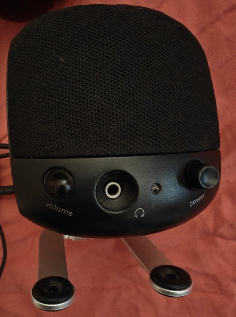 Haut-parleurs Logitech Z‑340 Satellite (sans caisson), Enlèvement ou Envoi, Utilisé, Canal audio 2.1, Logitech