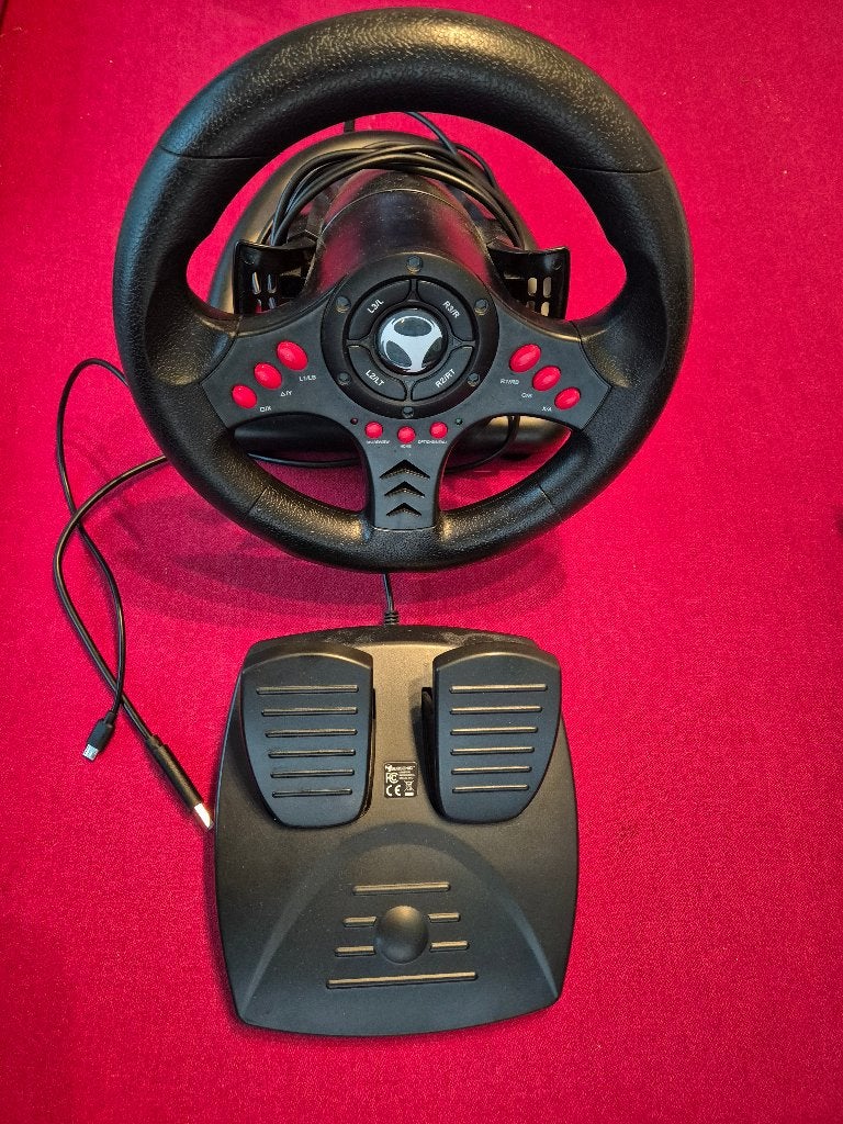 Subsonic universal racing wheel ps4 xbox pc, Computers en Software, Ophalen, Zo goed als nieuw, Subsonic