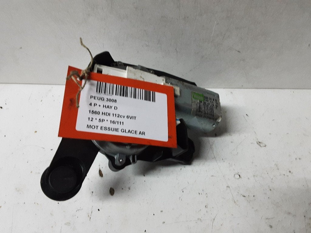 MOTEUR ESSUIE-GLACE ARRIÈRE 3008 I (0U / HU) (9680477480), Mevr. I. Hauben, Utilisé, Rue de l'Espoir 34 34
4030  GRIVEGNÉE, BE