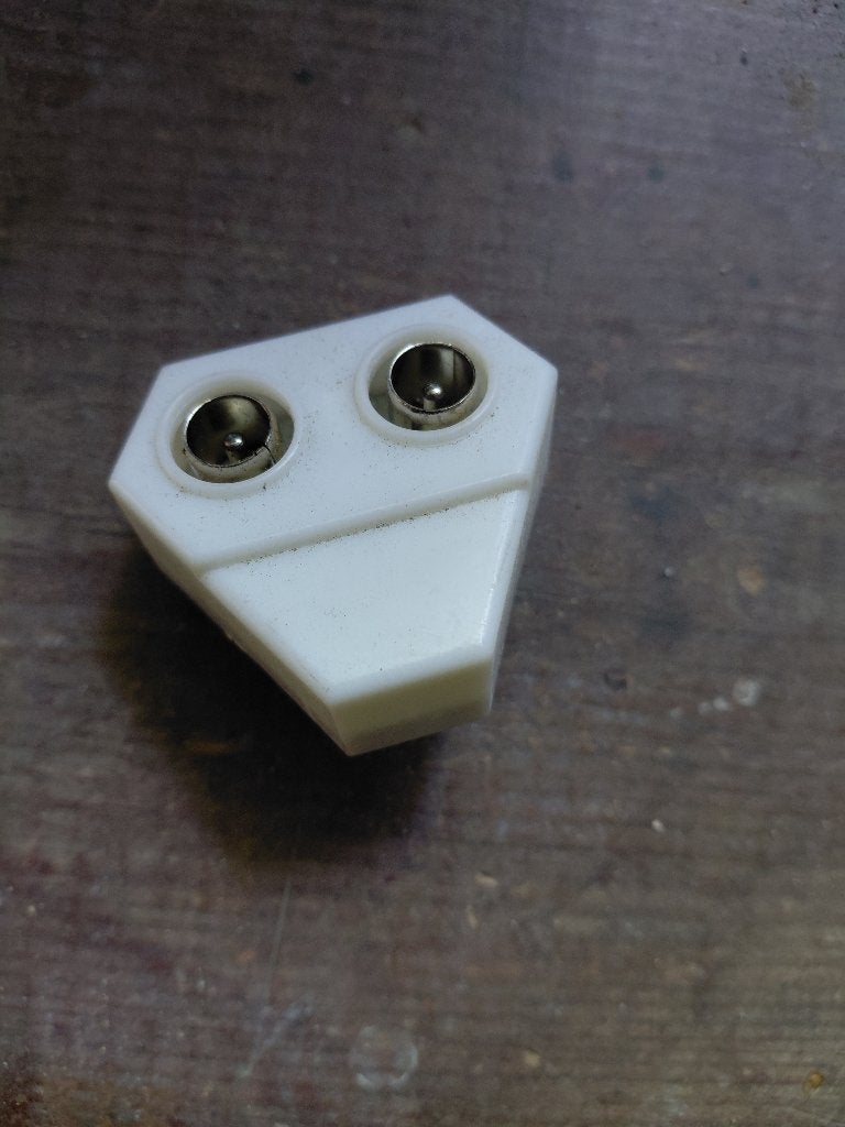 Coax Splitter, Audio, Tv en Foto, Audiokabels en Televisiekabels, Ophalen, Gebruikt, Coaxiale kabel