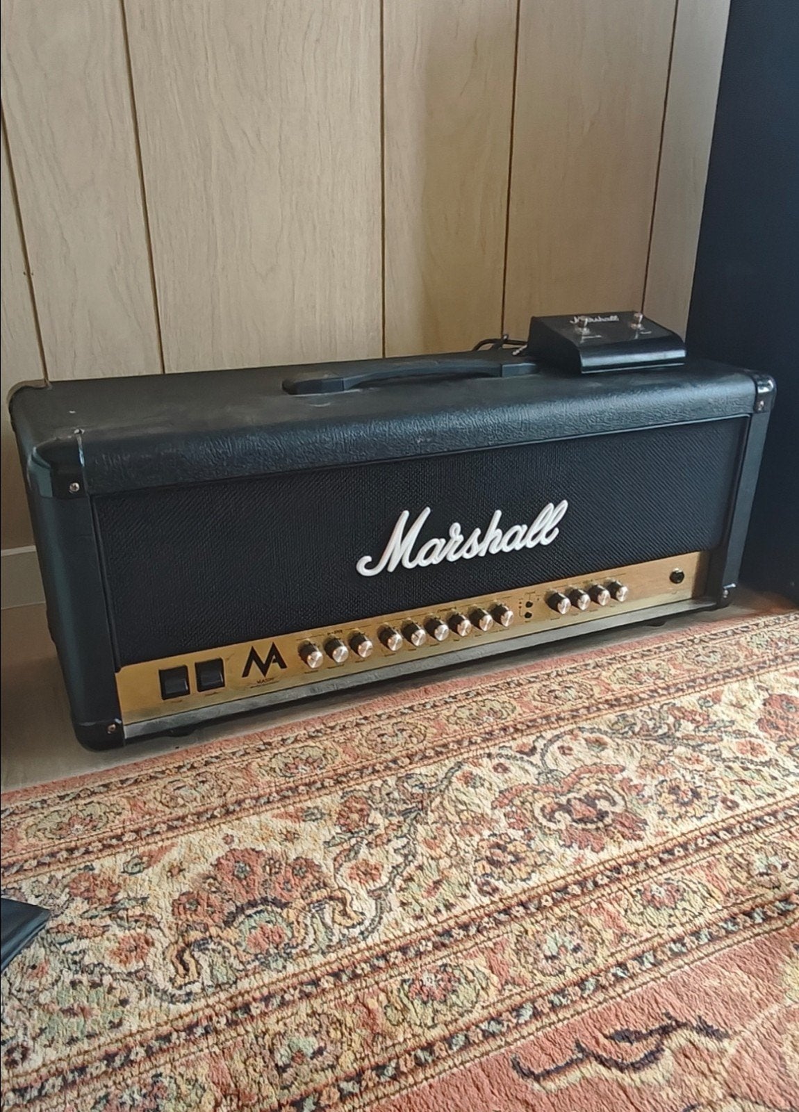 MARSHALL MA50H + footswitch, Musique & Instruments, Amplis | Basse & Guitare, Enlèvement, Utilisé