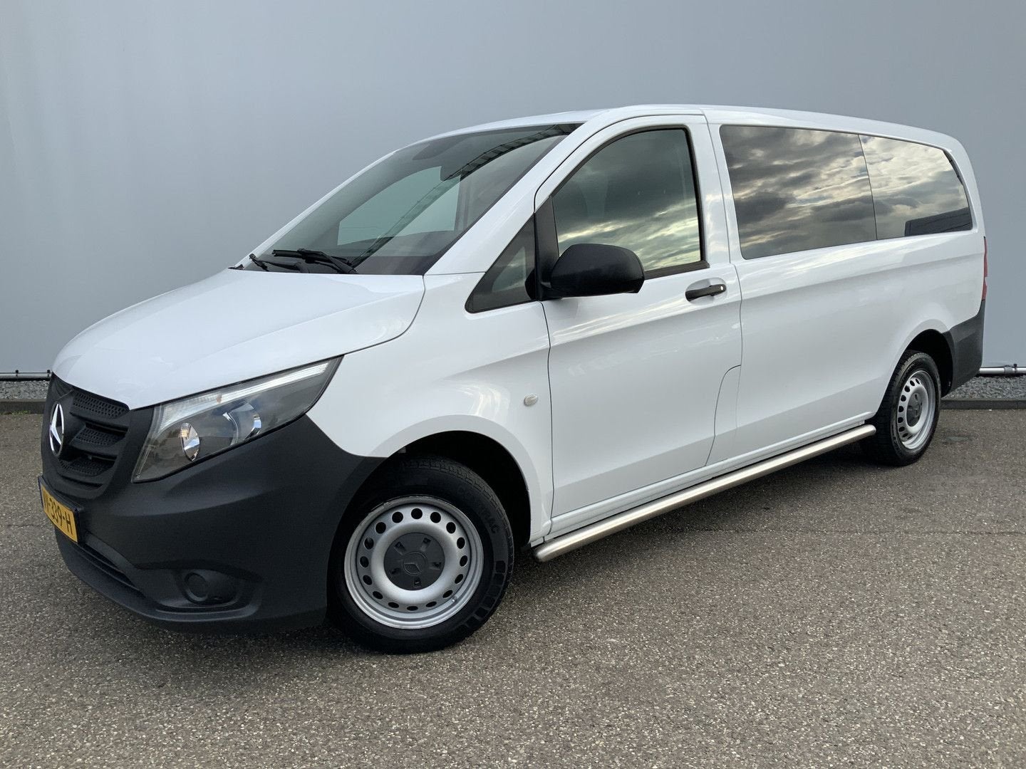 Mercedes-Benz Vito 111 CDI Functional Airco 3 Zits Side Bar, Auto's, Bestelwagens en Lichte vracht, Wit, Mercedes-Benz, Bedrijf