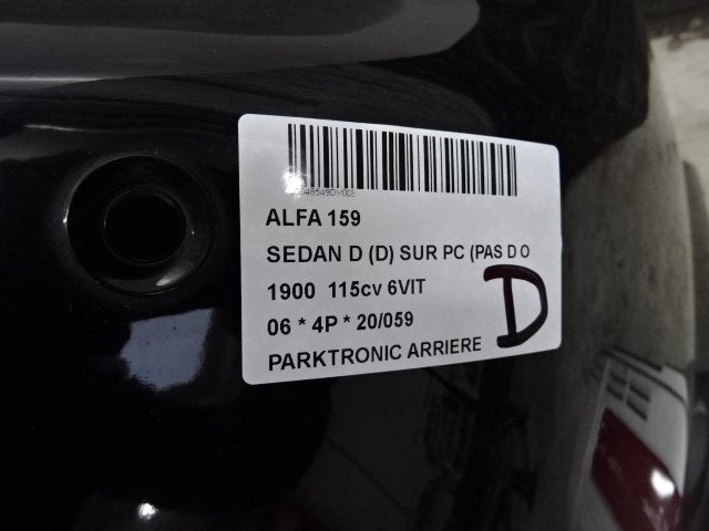 CAPTEUR AIDE AU STATIONNEMENT Alfa Romeo 159 (939AX), Utilisé, Alfa Romeo