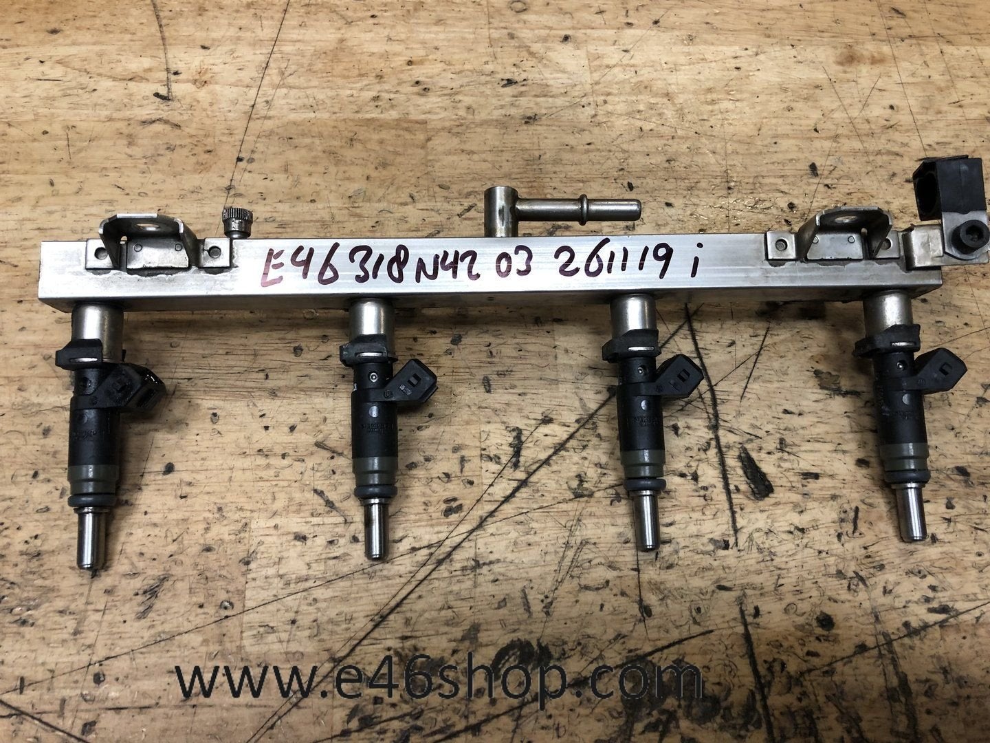 INJECTOR BMW E87 E46 E90 E91 X3 Z4 OE 13537506158, Auto-onderdelen, Gebruikt, -, -, Ophalen of Verzenden