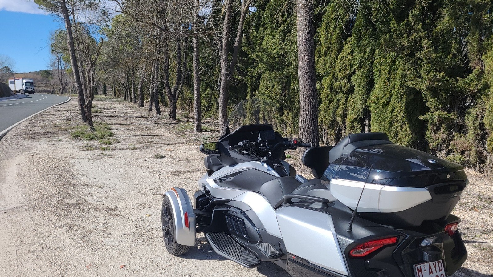 Can Am Spyder RT, Plus de 35 kW, 3 cylindres, 1330 cm³