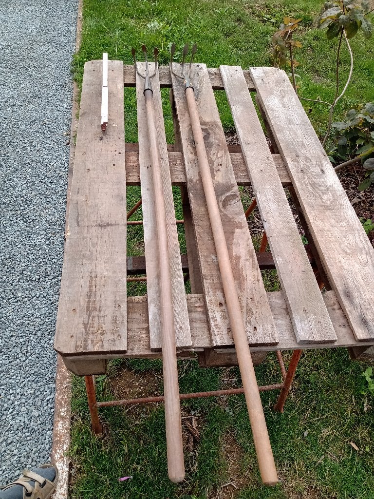 drietand onkruidschoffel, krabber, Ophalen, Gebruikt, Schoffel