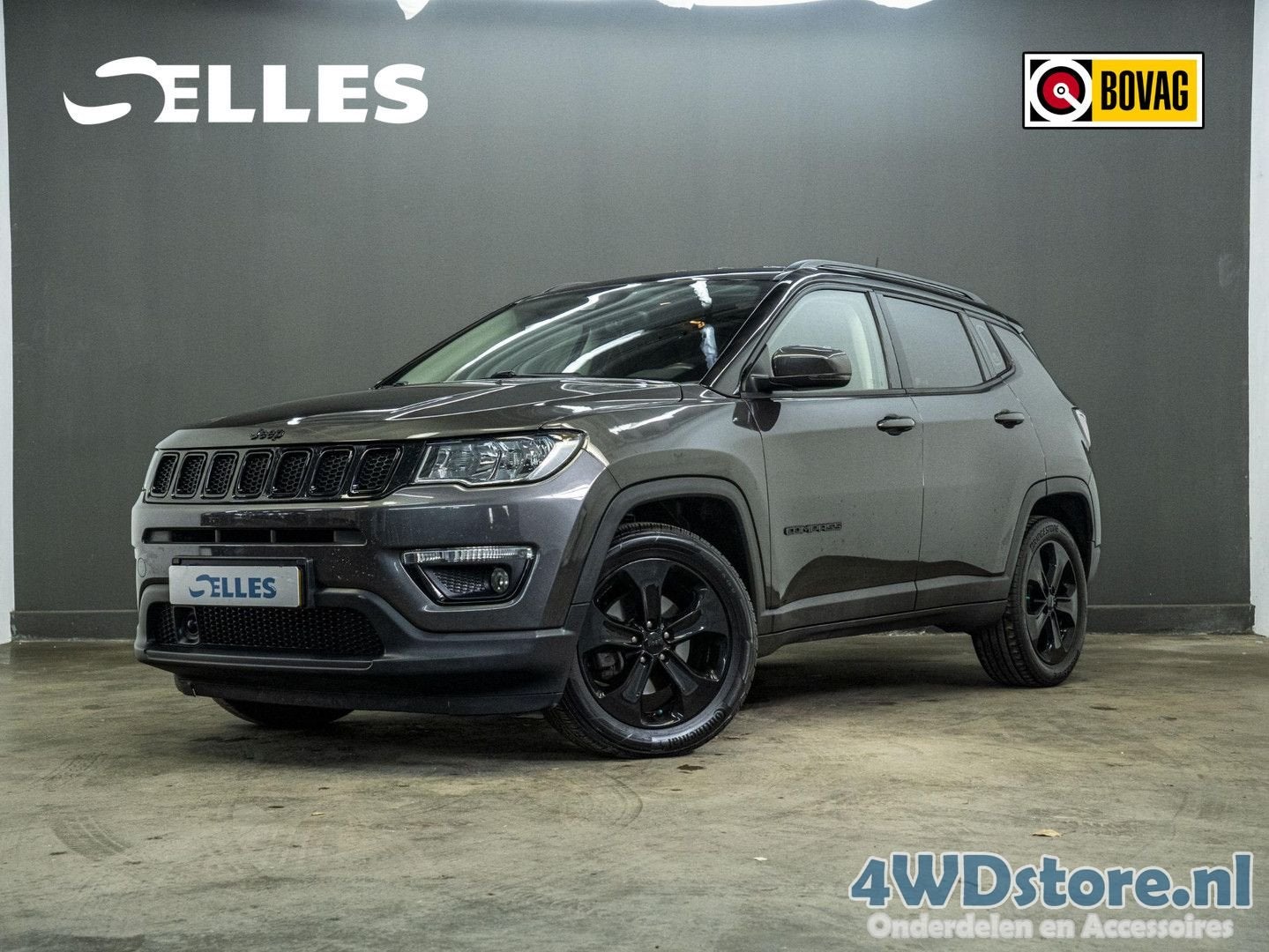 Jeep Compass 1.4 MultiAir Night Eagle, Autos, Argent ou Gris, Achat, Bluetooth, Compass