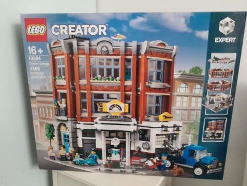 lego garage corner, Ophalen of Verzenden