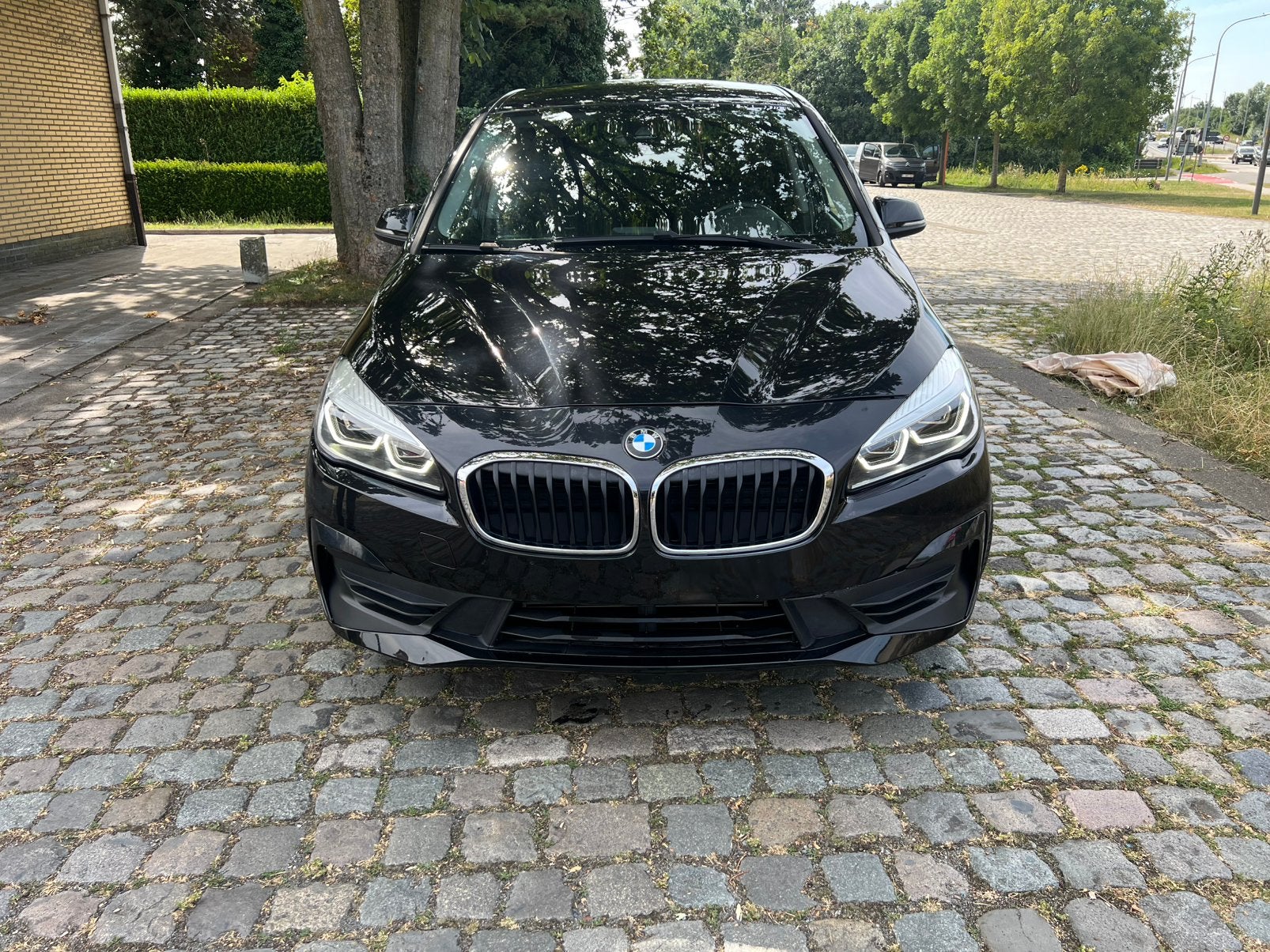 BMW 216d Gran Tourer - 2020 - Noire - 80 000 km, Autos, BMW, Bluetooth, Achat, Diesel, Automatique