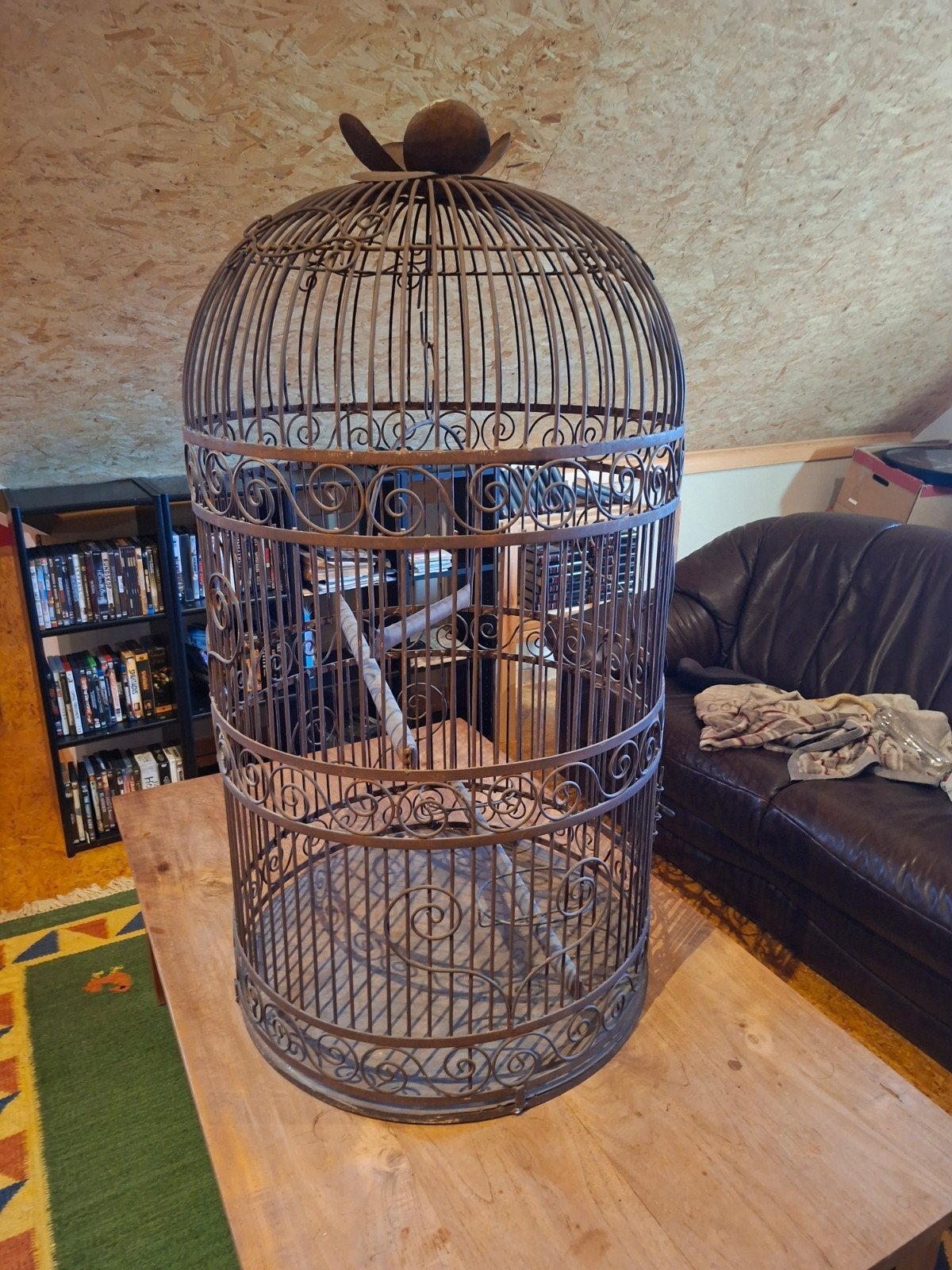 papegaaien/vogelkooi, Enlèvement, Cage à oiseaux