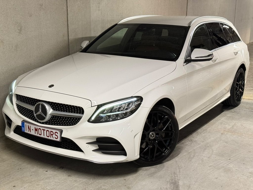 Mercedes-Benz C 200 AMG |4 MATIC |STOELVW. |TREKHAAK |E-KOFR, Autos, Cuir, Achat, Euro 6, Entreprise