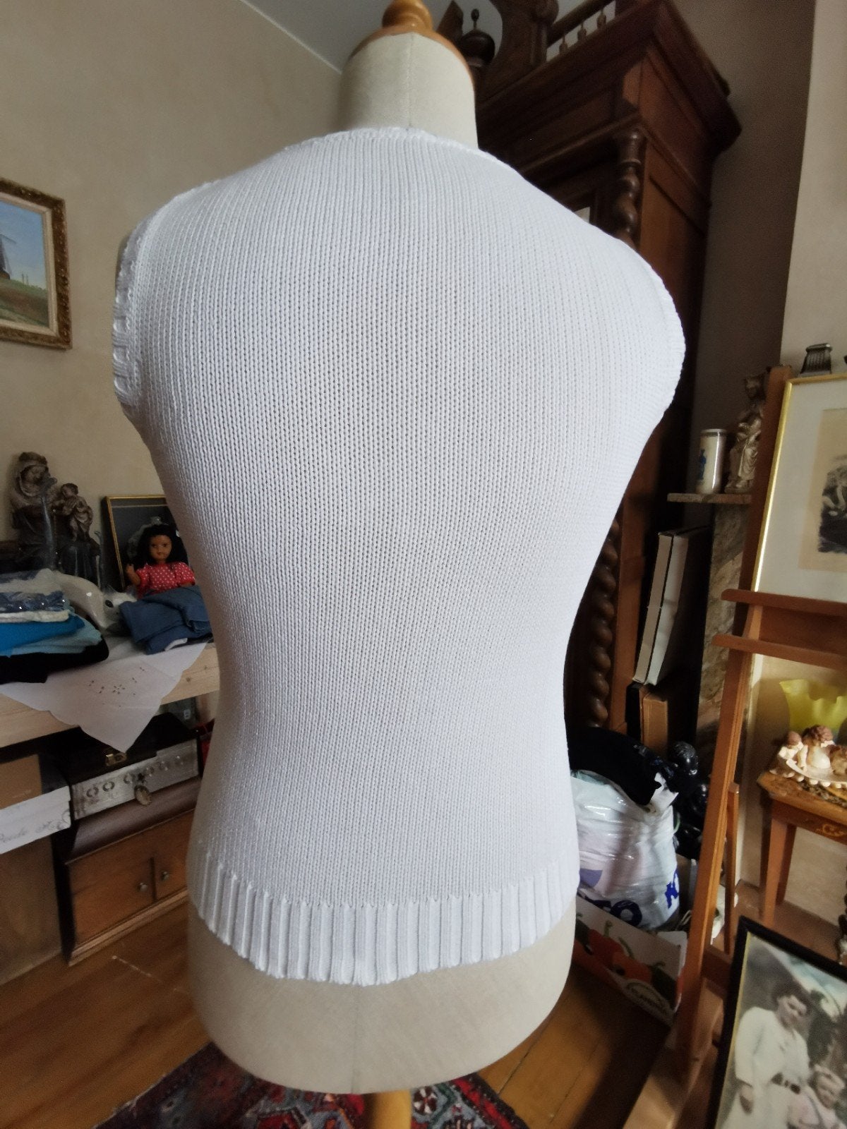 Mooie dames top van La Gaviotta sport, Kleding | Dames, Wit, Ophalen of Verzenden, Zo goed als nieuw, La Gaviotta