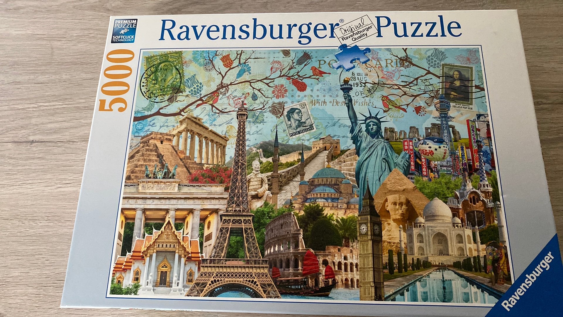 Ravensburger puzzel big city Collage, Ophalen of Verzenden, Zo goed als nieuw