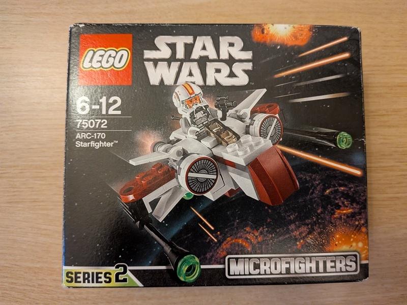 lego Star Wars - microfighters 75072 - Starfighter, Ophalen, Gebruikt, Lego, Star Wars
