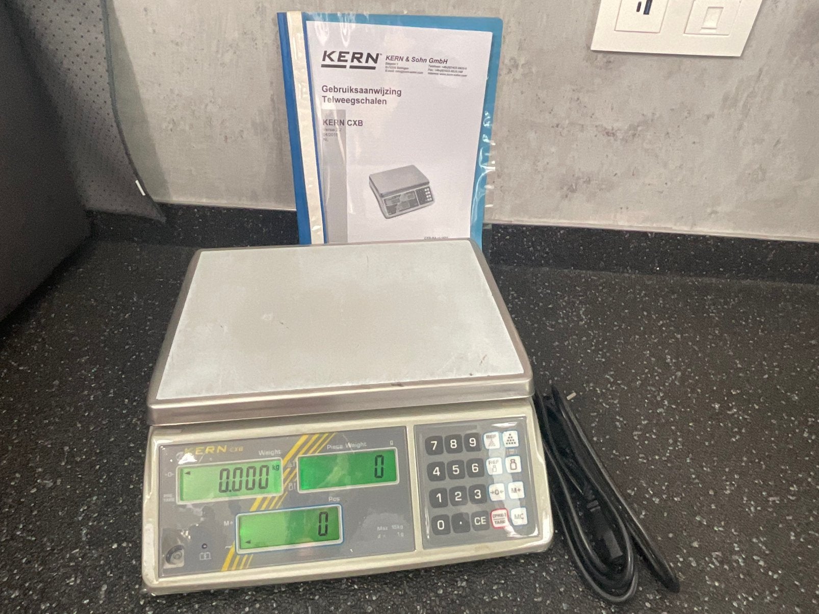 Telweegschaal, Elektronische apparatuur, Ophalen, Zo goed als nieuw, Overige typen, Digitaal