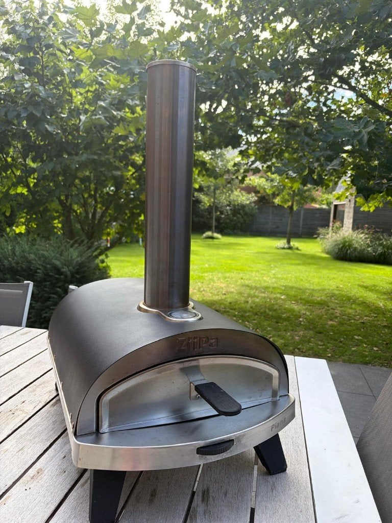 Buiten pizza oven Ziipa Piana, Ophalen, Gebruikt