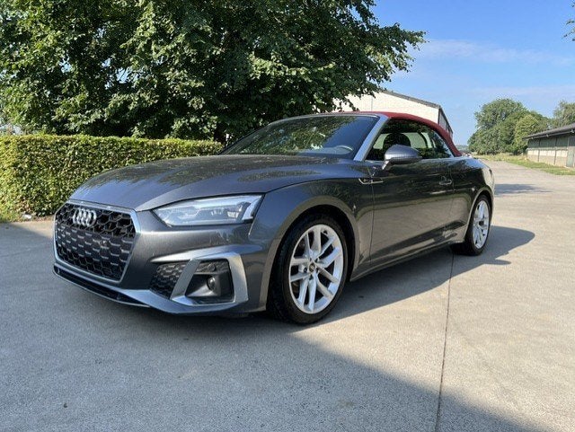 Audi A5 cabrio AUT S-Line 2.0 benzine (MHEV) MET 23.000km, Auto's, Audi, Automaat, 4 zetels, Leder, Bedrijf