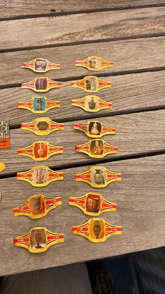 Bracelets de cigares, Enlèvement, Comme neuf, Bagues de cigare