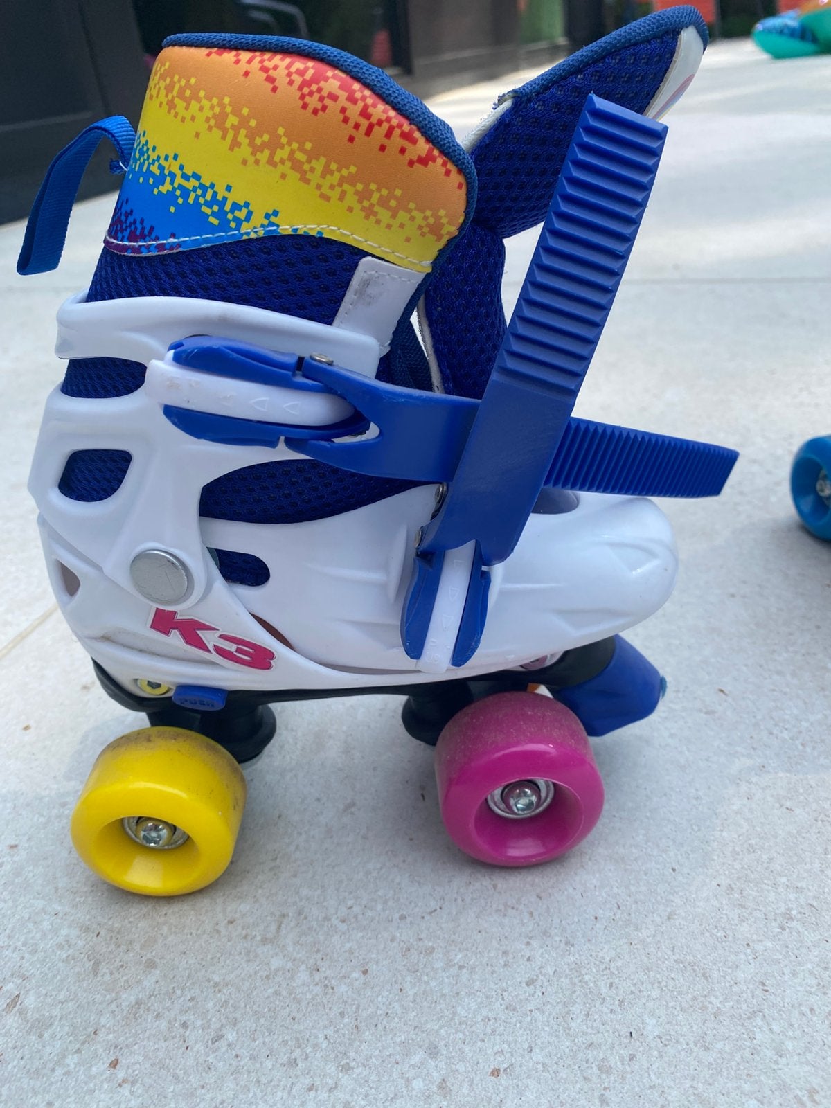 Minimaal gebruikte rolschaatsen, Kinderen en Baby's, Ophalen, Zo goed als nieuw