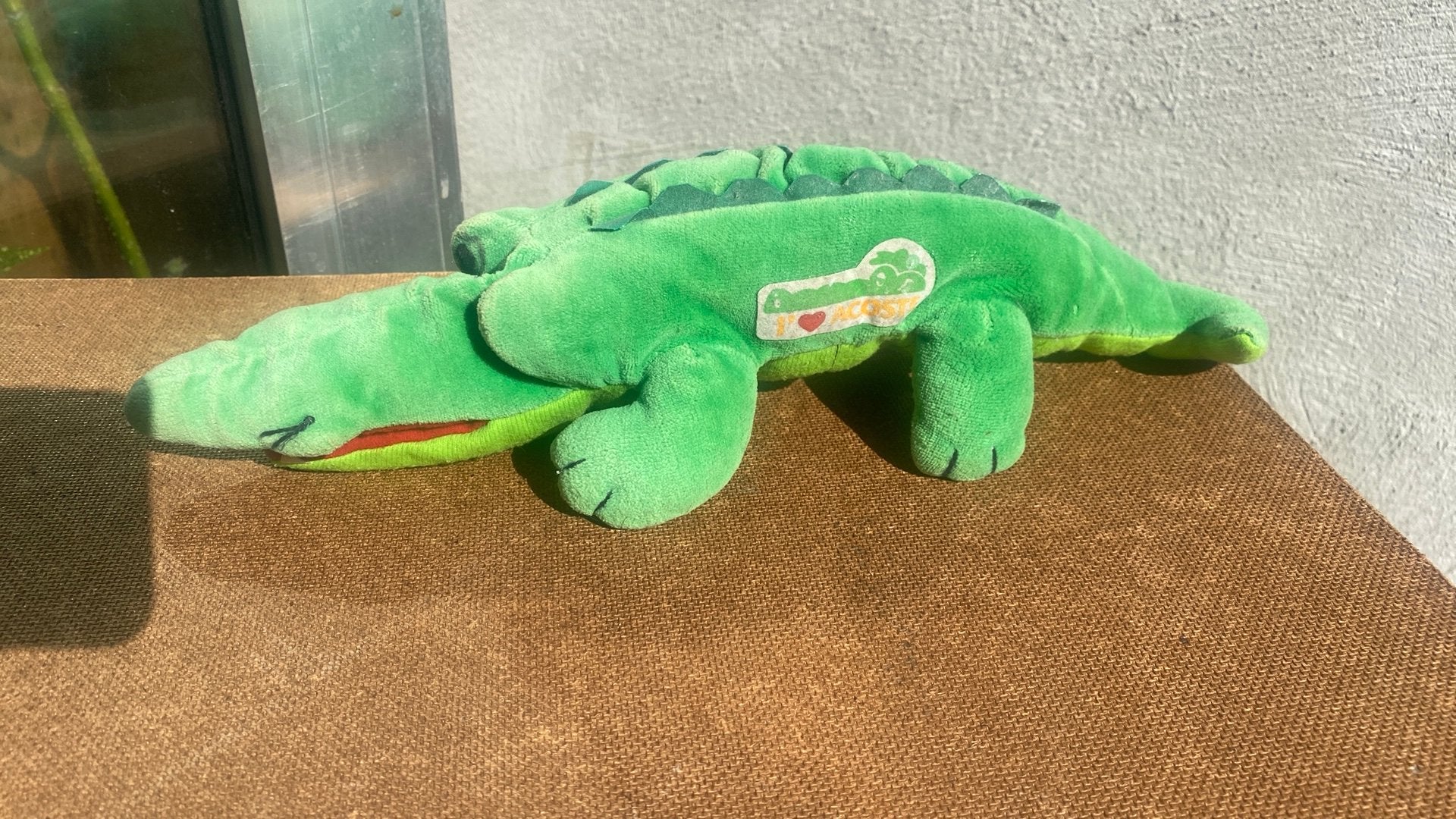 Super zeldzame 60s knuffel Lacoste krokodil, Ophalen of Verzenden