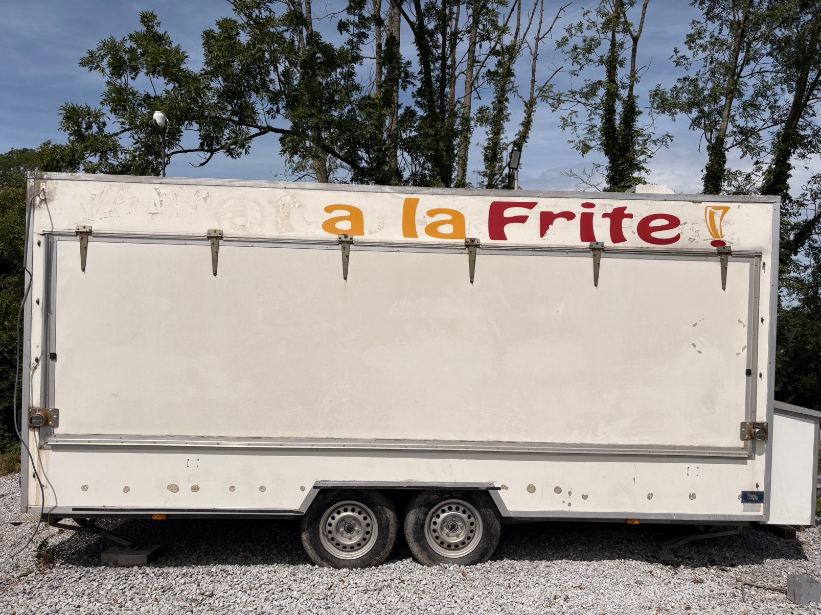 Remorque Food Truck, Enlèvement