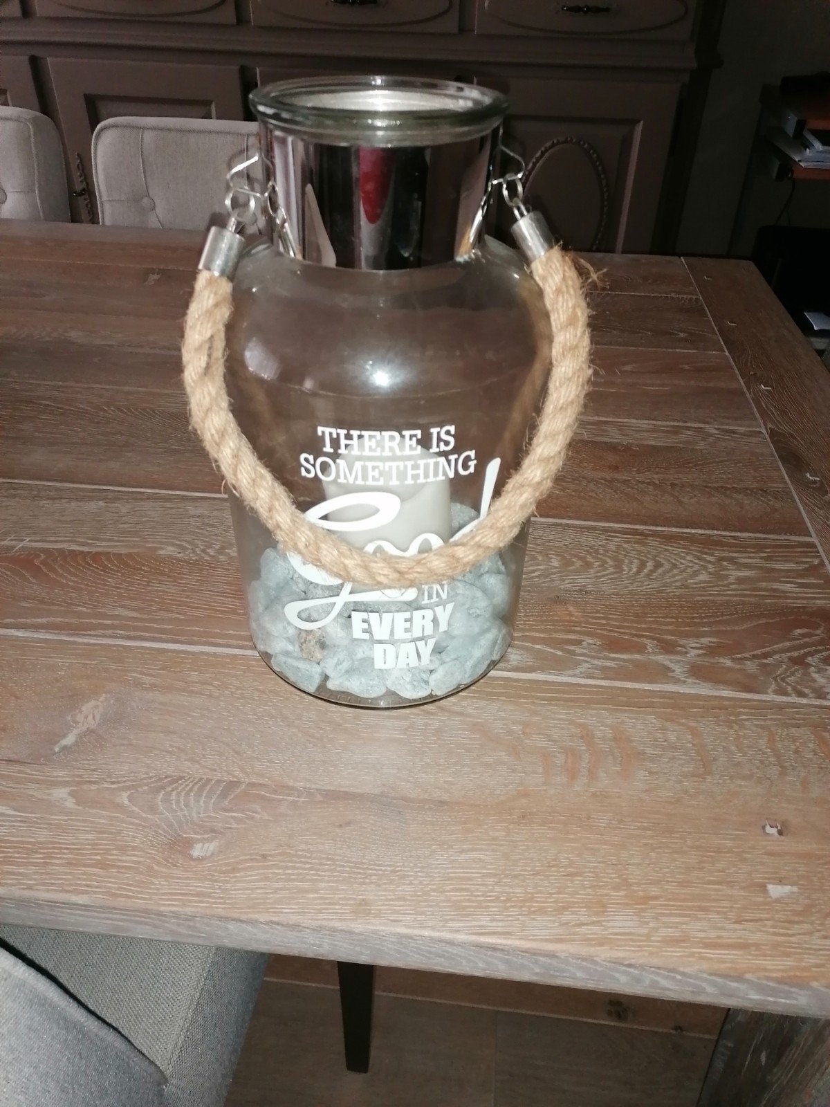 windlicht, Glas, Ophalen