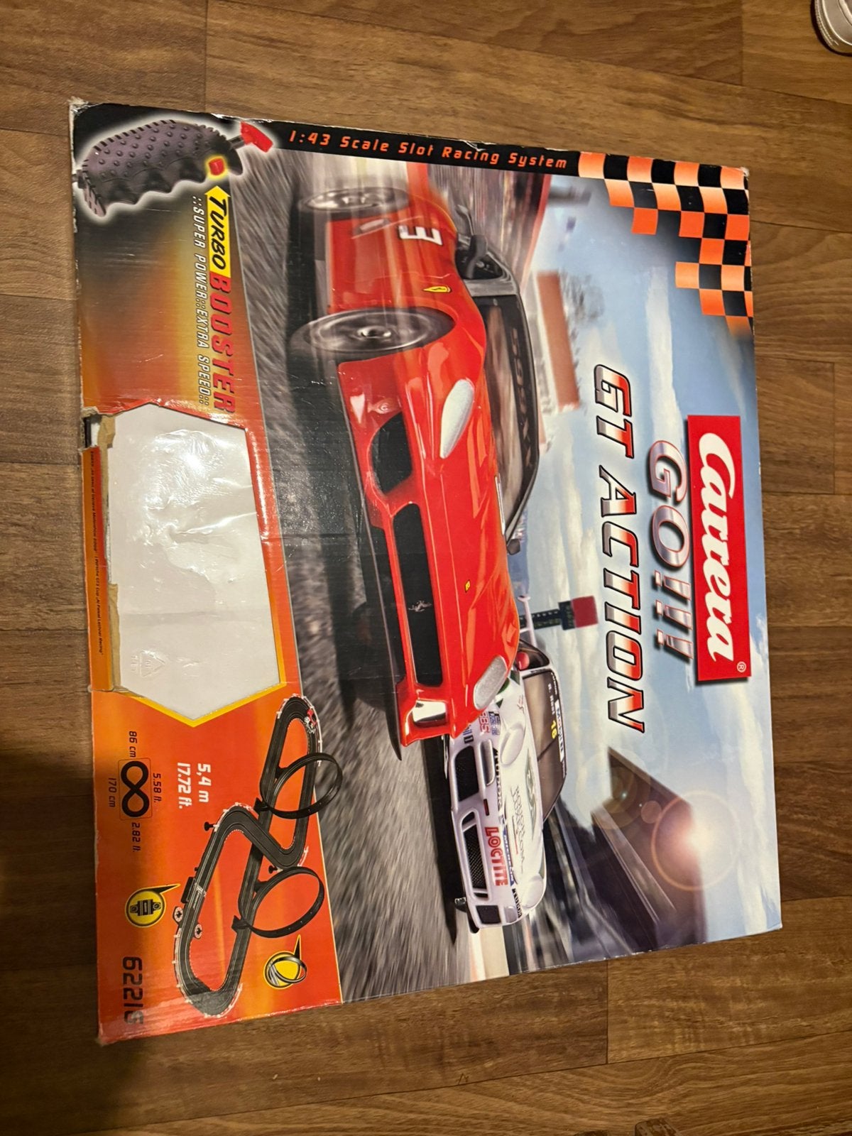 Carrera GO!!! GT Action Racebaan, Ophalen, Zo goed als nieuw, Racebaan, Carrera
