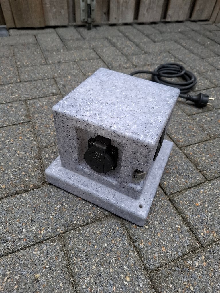 4 stopcontacten in 1 Blok met aan en uit schakelaar - Nieuw!, Ophalen, Nieuw, Schakelaar