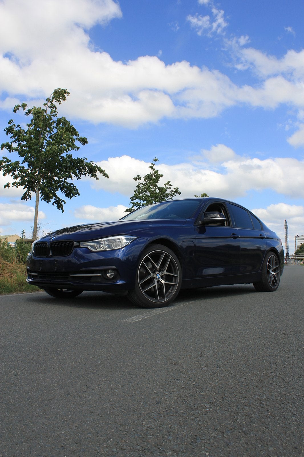 Bmw 330e te koop, Automaat, Achterwielaandrijving, Blauw, Leder