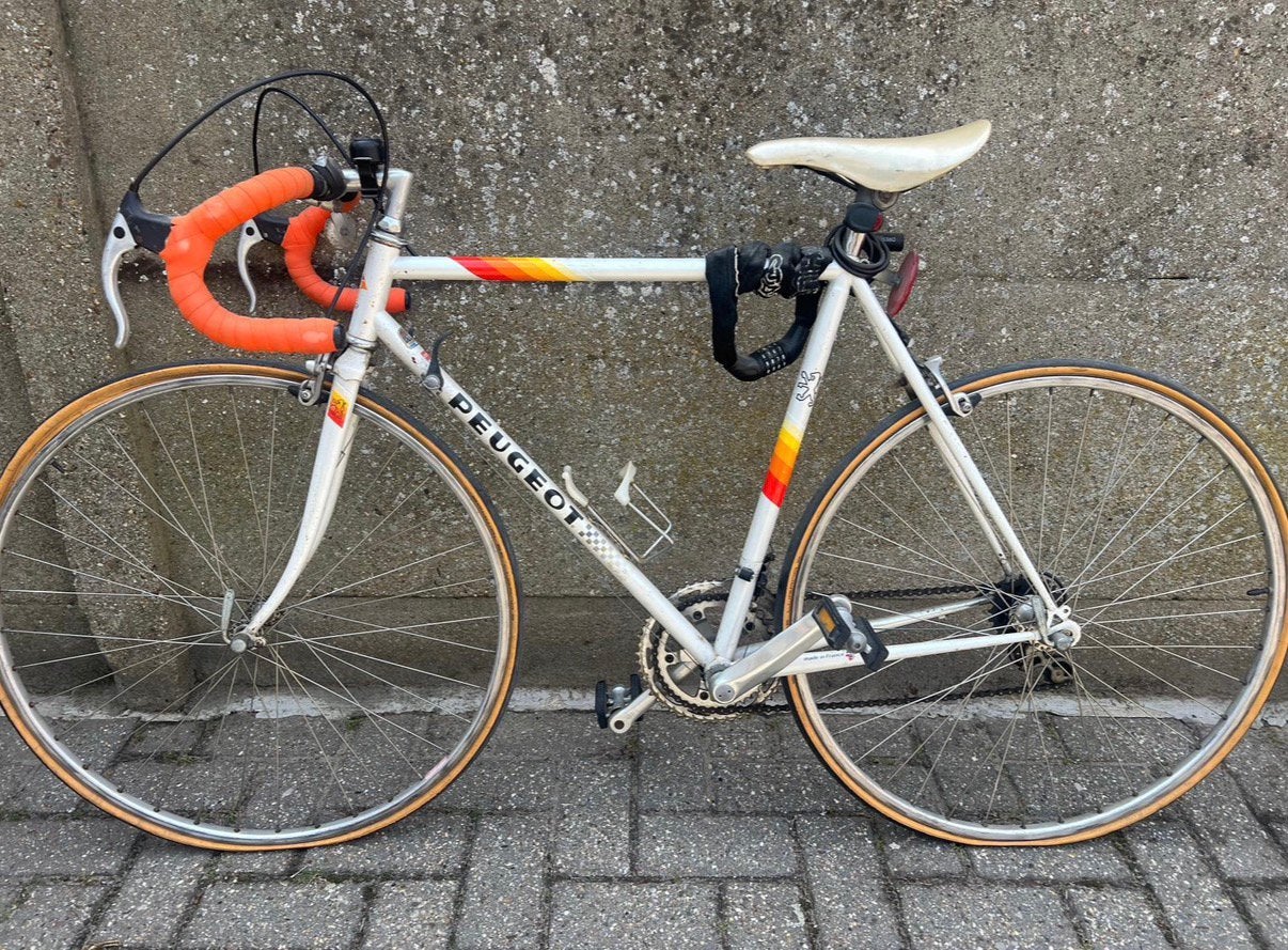 Originele Peugeot vintage koersfiets, Fietsen en Brommers, Ophalen, Zo goed als nieuw