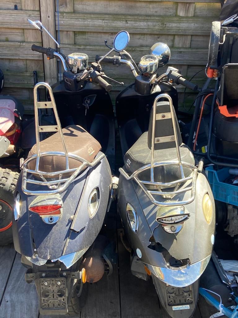 Scooters voor opmaak, Enlèvement