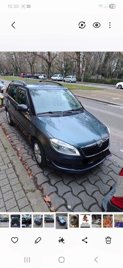 Skoda fabia 2014, Auto's, Skoda, Euro 5, Stof, Overige kleuren, Bedrijf