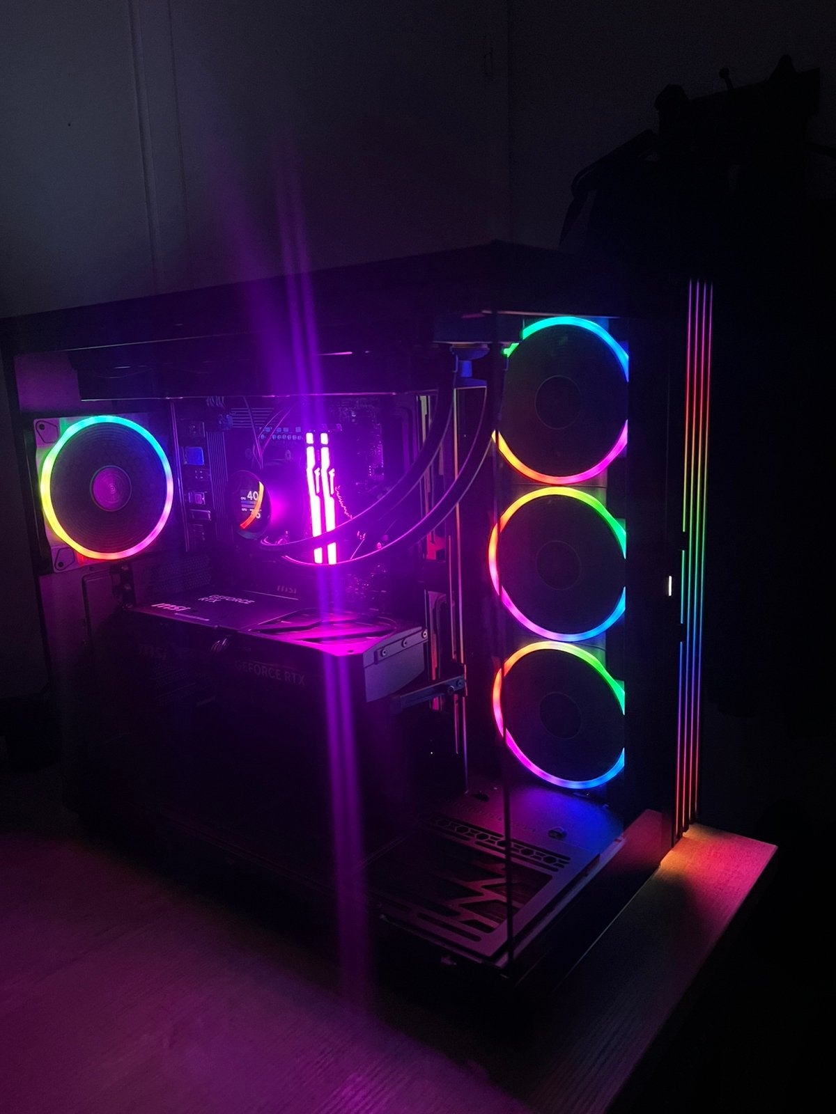 PC de jeu, Ryzen 7 7800x3D, RTX 5070 ti, 32 Go, +++, Enlèvement, Comme neuf, Gaming, SSD