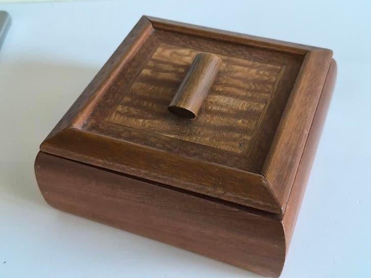 Prachtig houten kistje, art deco stijl, Huis en Inrichting, Woonaccessoires | Kisten, Ophalen of Verzenden