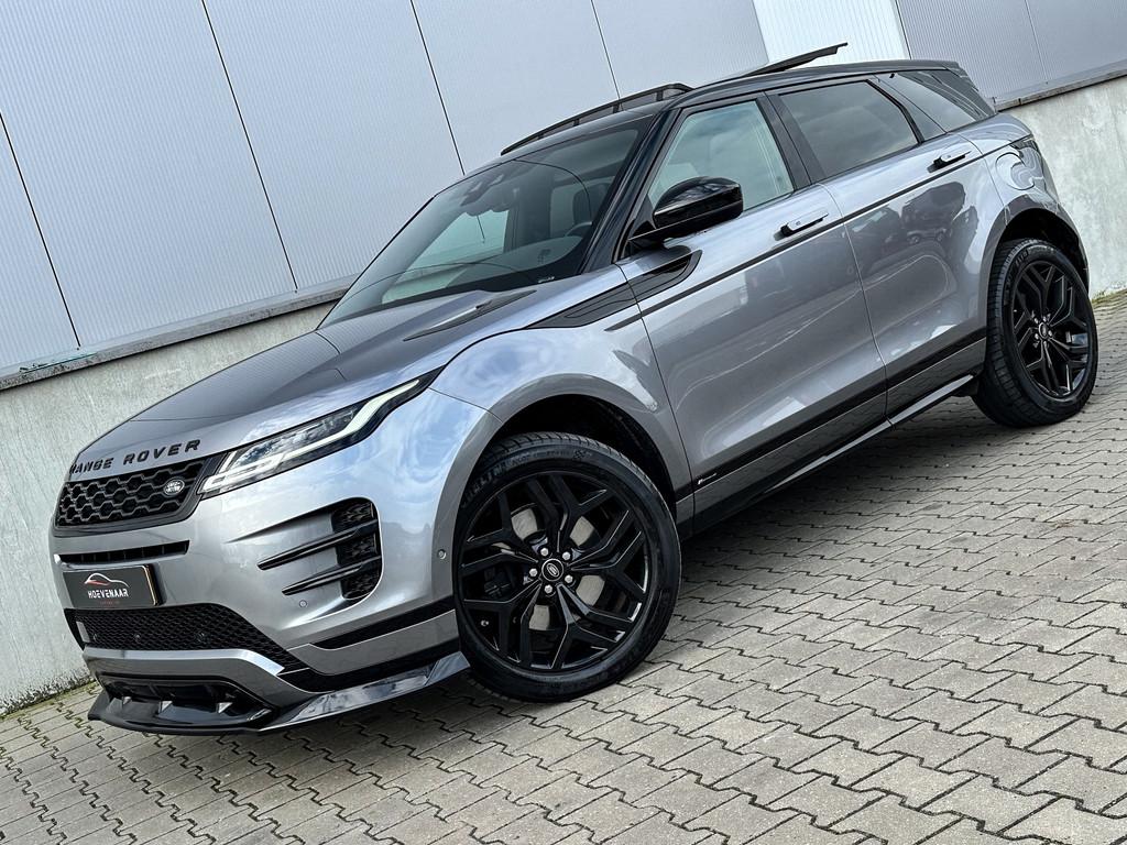 Land Rover Range Rover Evoque 1.5 P300e R-Dynamic Hse Pano B, Auto's, Bedrijf, SUV of Terreinwagen, Zilver of Grijs, Range Rover Evoque