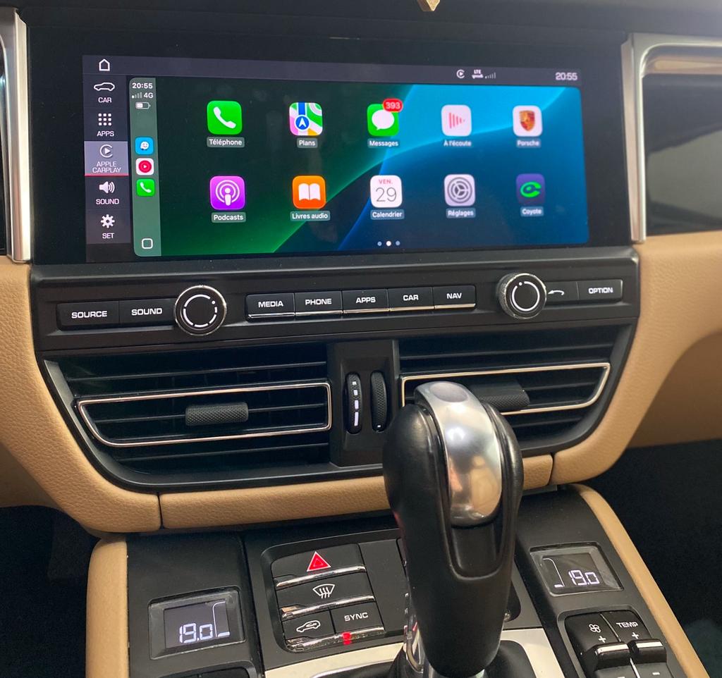 Porsche CarPlay Android Auto op volledig scherm, Ophalen, Zo goed als nieuw