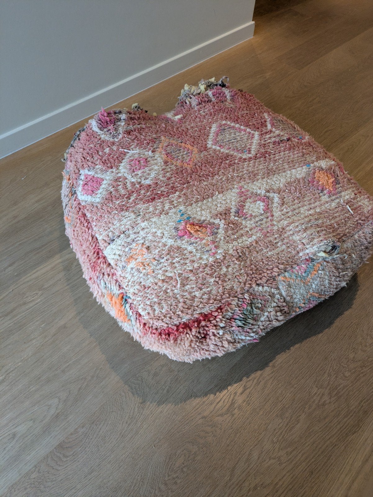 Marrokaanse Berber Poef, Huis en Inrichting, Ophalen, Gebruikt