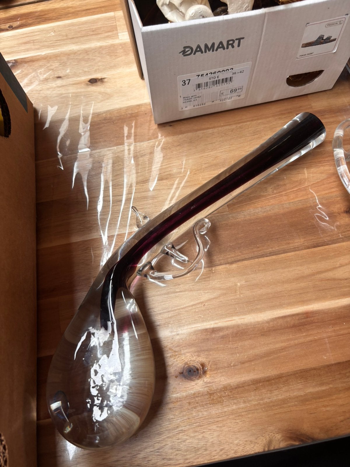 Fusils en verre, Enlèvement ou Envoi, Comme neuf, Verre