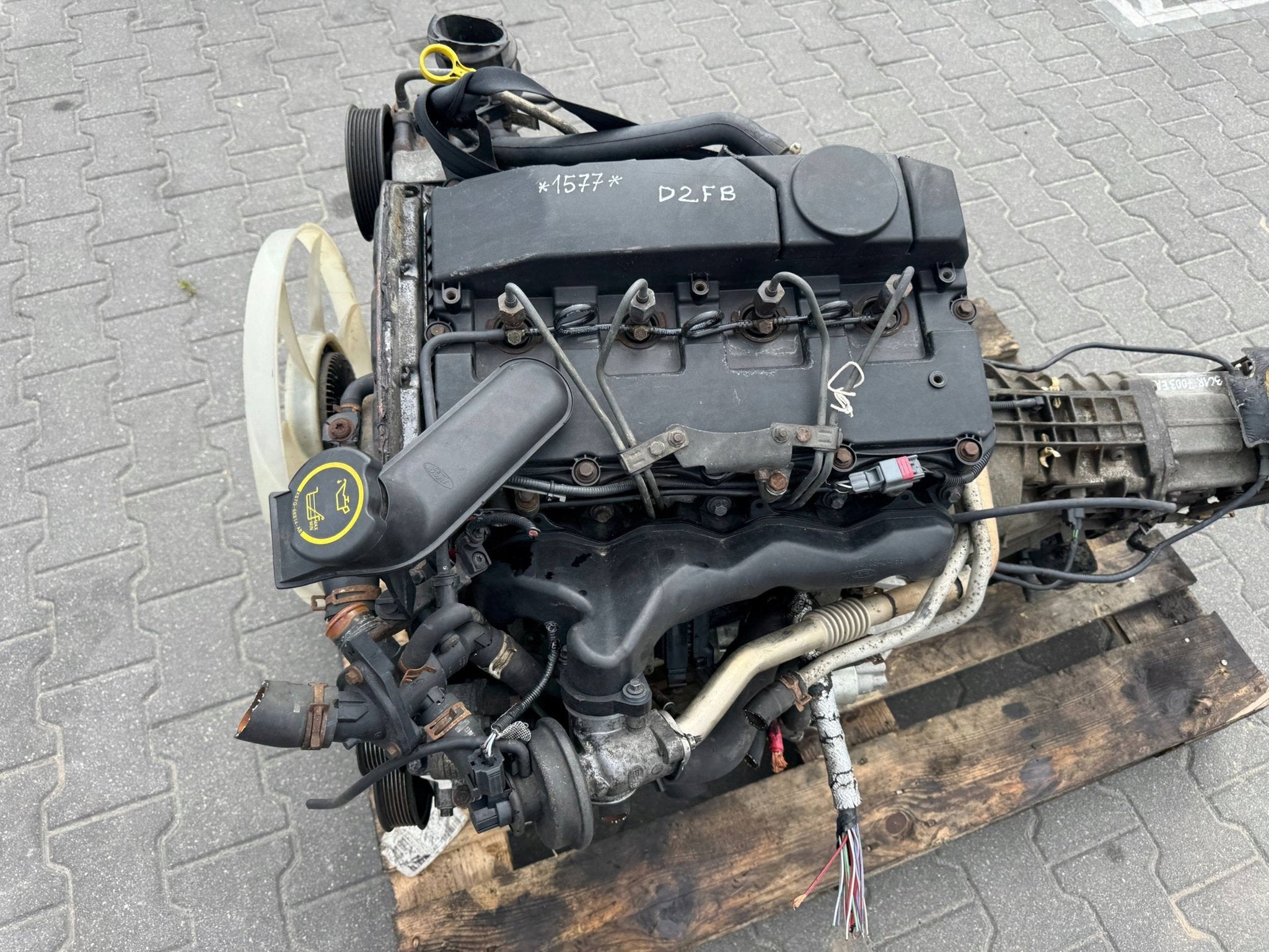 Moteur D2FB Complet FORD TRANSIT, Envoi, Utilisé, Daihatsu