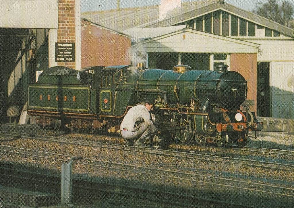 TREIN  SOUTHERN  MAID  in  ROMNEY, Verzamelen, Postkaarten | Themakaarten, Verzenden, 1980 tot heden, Gelopen, Voertuig