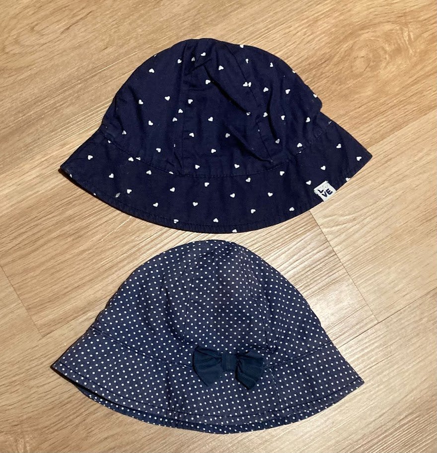 Ensemble de 2 bonnets d'été 98/104, Enfants & Bébés, Vêtements de bébé | Casquettes & Chapeaux, Enlèvement ou Envoi, Chapeau