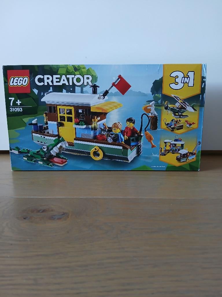 Ensemble de péniche Lego 31093, Enlèvement, Complet, Lego