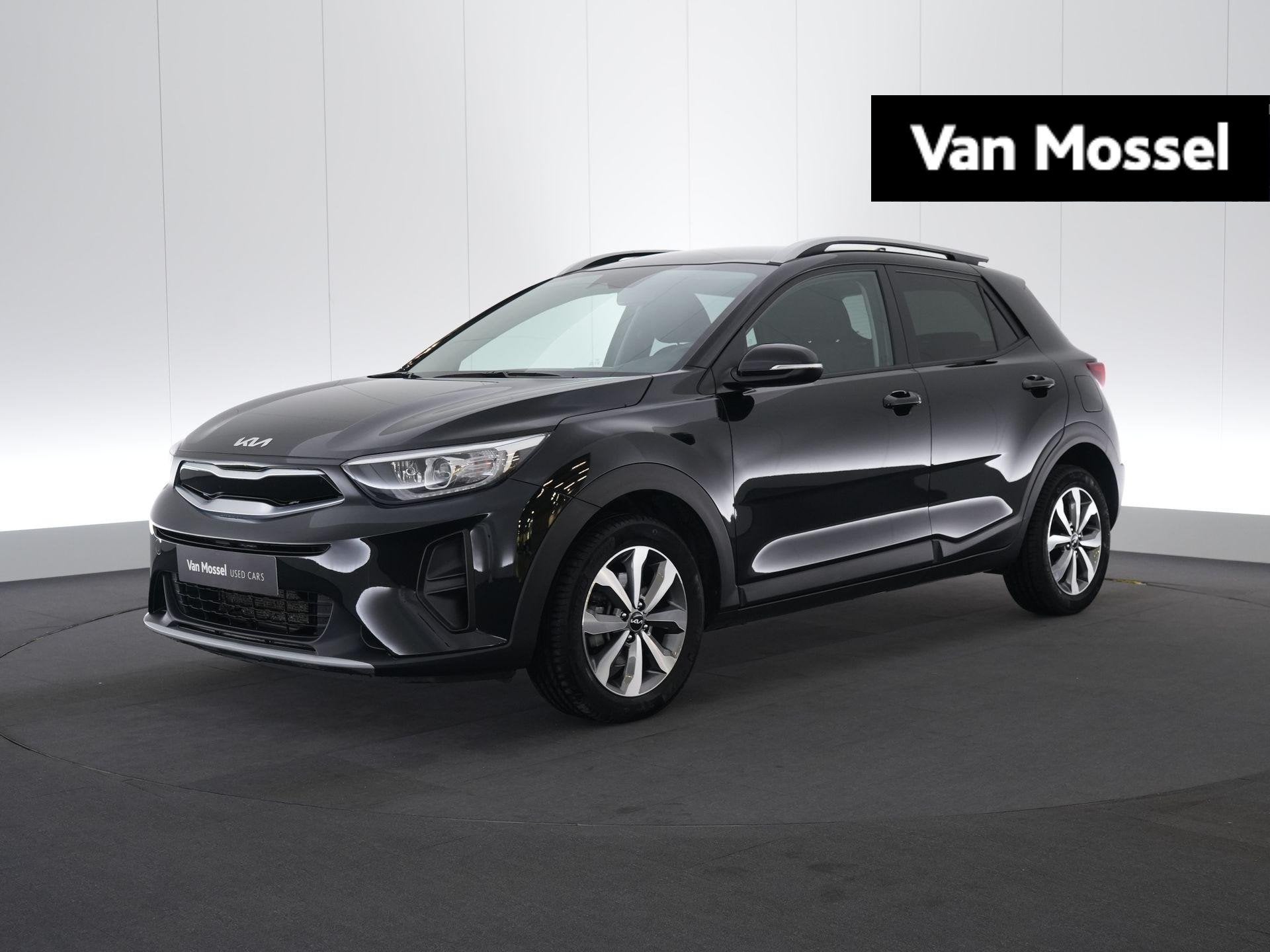 KIA Stonic 1.0 T 100 Style Edition, Auto's, Kia, Voorwielaandrijving, Dealer onderhouden, Zwart, https://public.car-pass.be/vhr/6e6d4025-36ce-4896-8891-7b477405f023