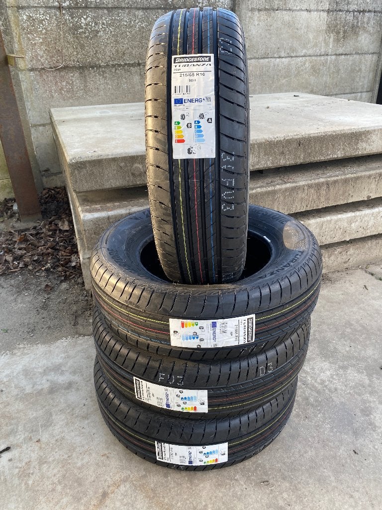 215/65 R16 98H BRIDGESTONE Turanza, Ophalen, 215 mm, 16 inch, Nieuw