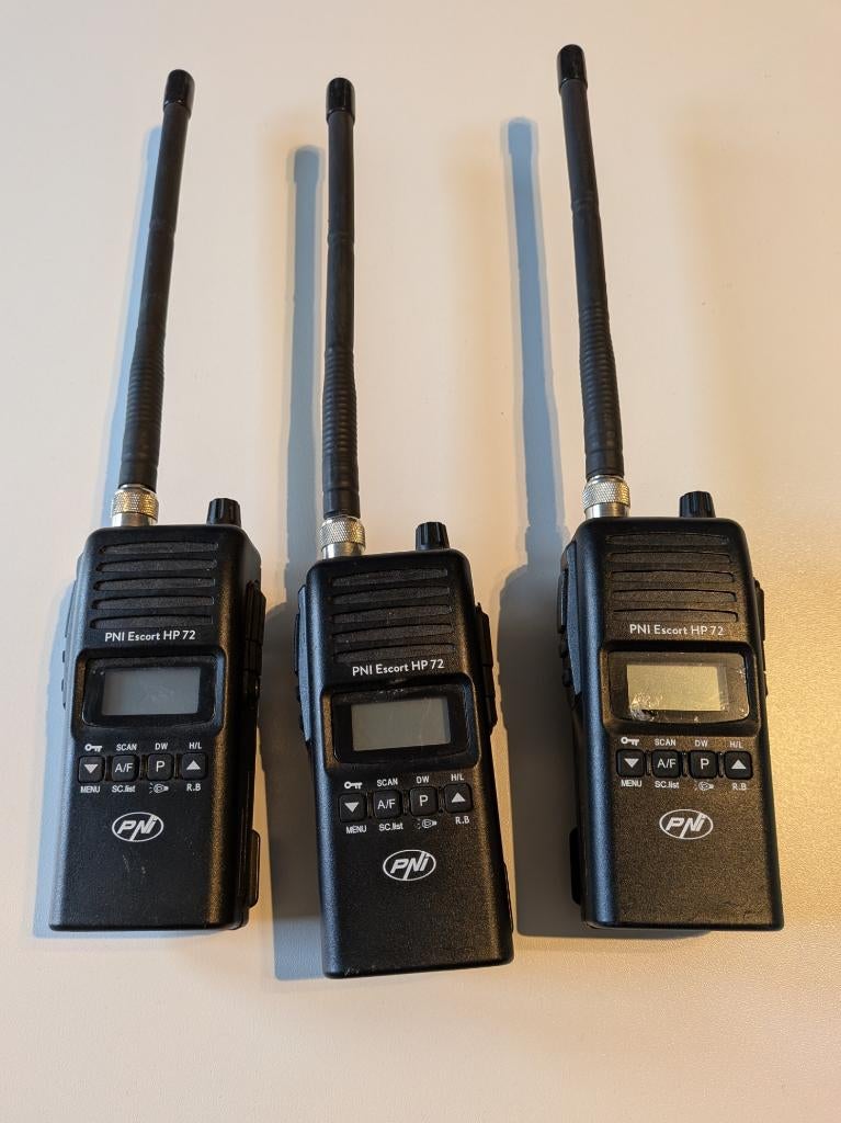 CB PNI Escort HP 72 Multi-Norm Radio portable, Telecommunicatie, Ophalen, Zo goed als nieuw, Zender en Ontvanger