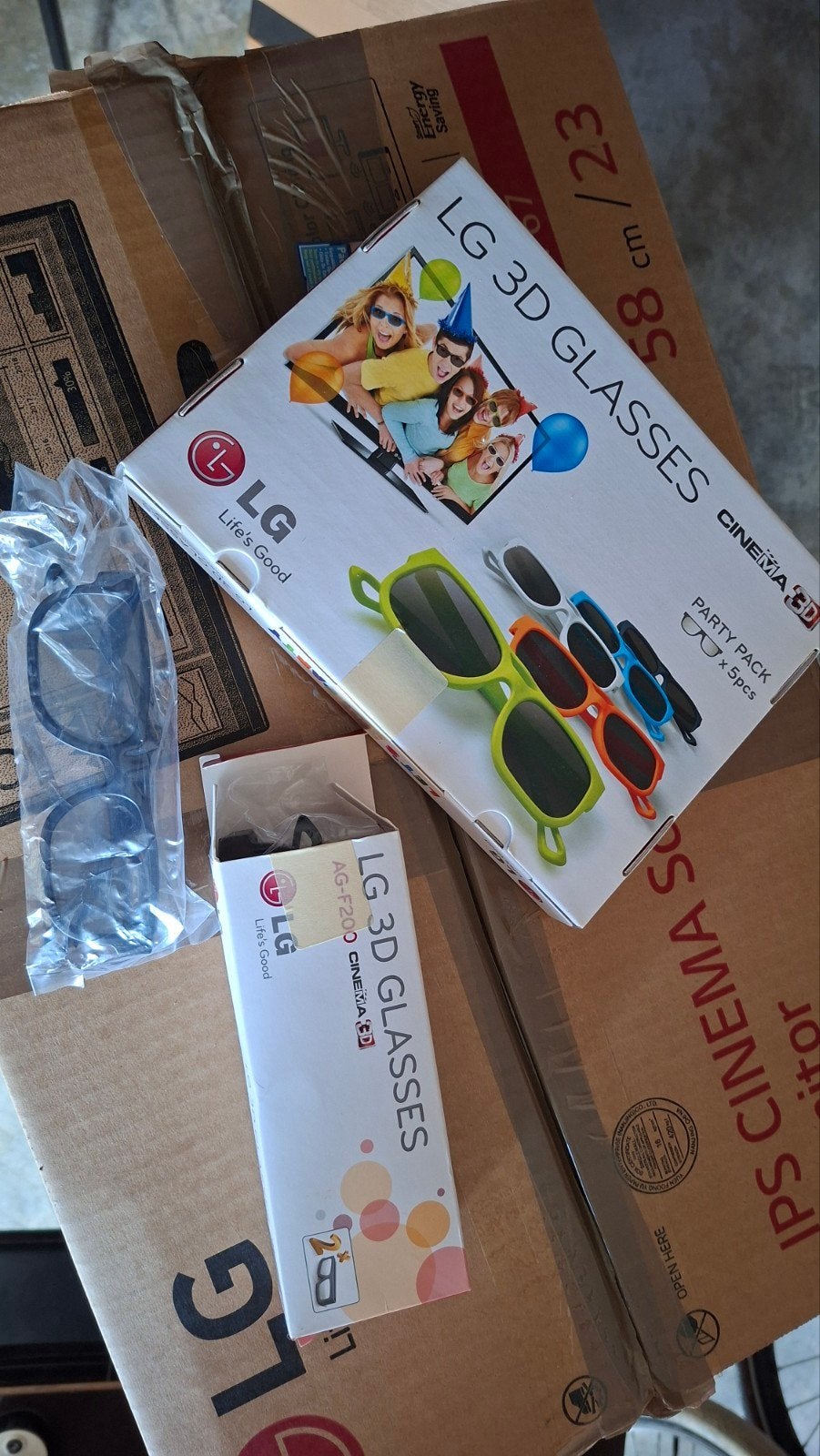 LG 3D glasses, Audio, Tv en Foto, Televisies, Ophalen, LG