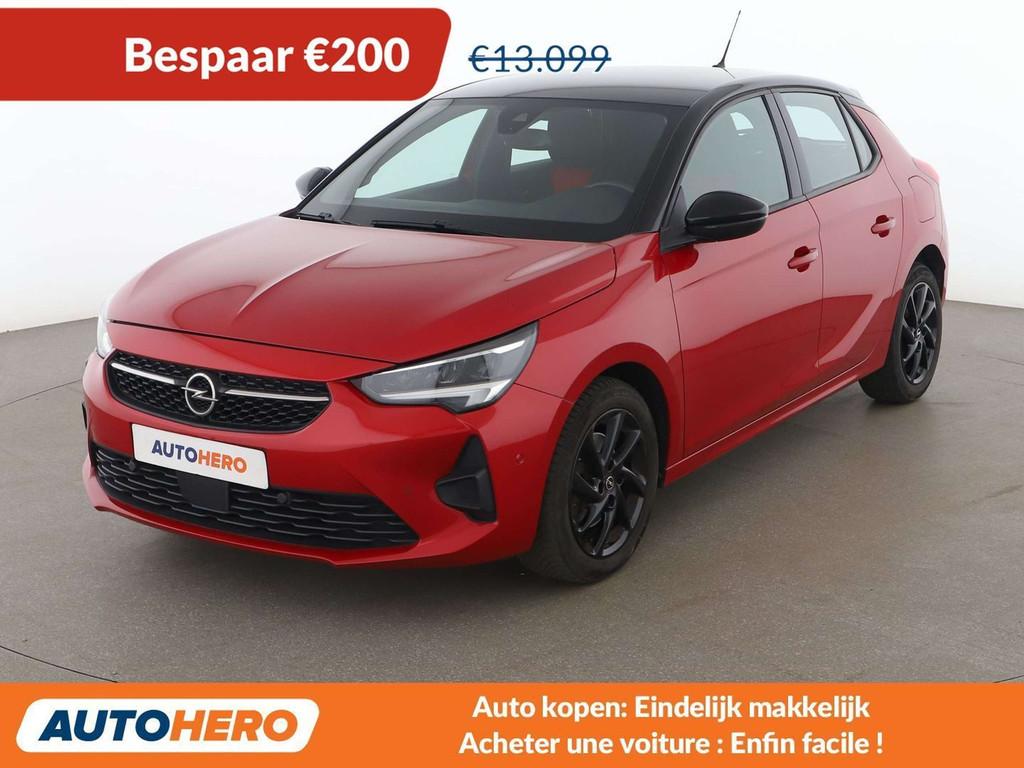 Opel Corsa 1.2 Turbo GS Line (année de construction 2022), Autos, Rouge, Euro 6, 1165 kg, Boîte manuelle
