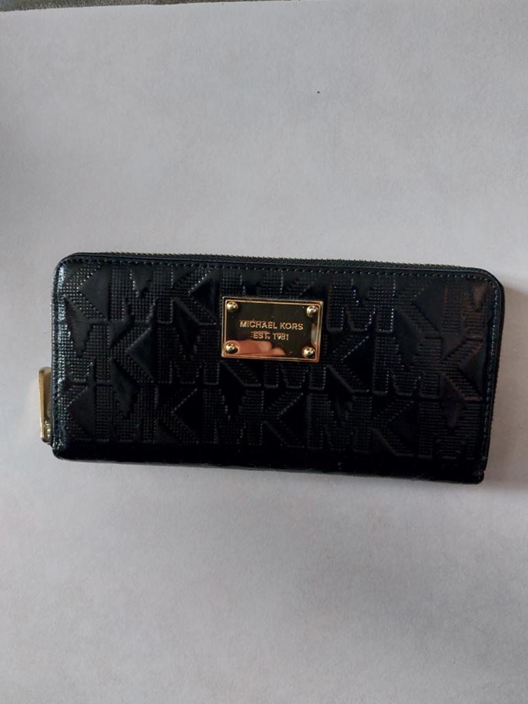 Michael Kors Portemonnee, Handtassen en Accessoires, Portemonnees, Ophalen of Verzenden, Zo goed als nieuw, Zwart